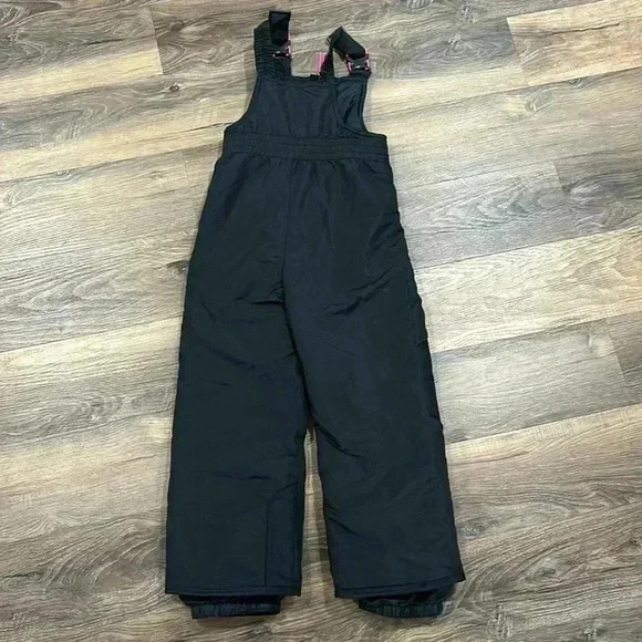 Champion Black Pink Winter Snow Ski Pant Overall Bibs Suspenders Girls X-Small - Picture 8 of 10